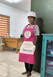 Marites in Thrive apron