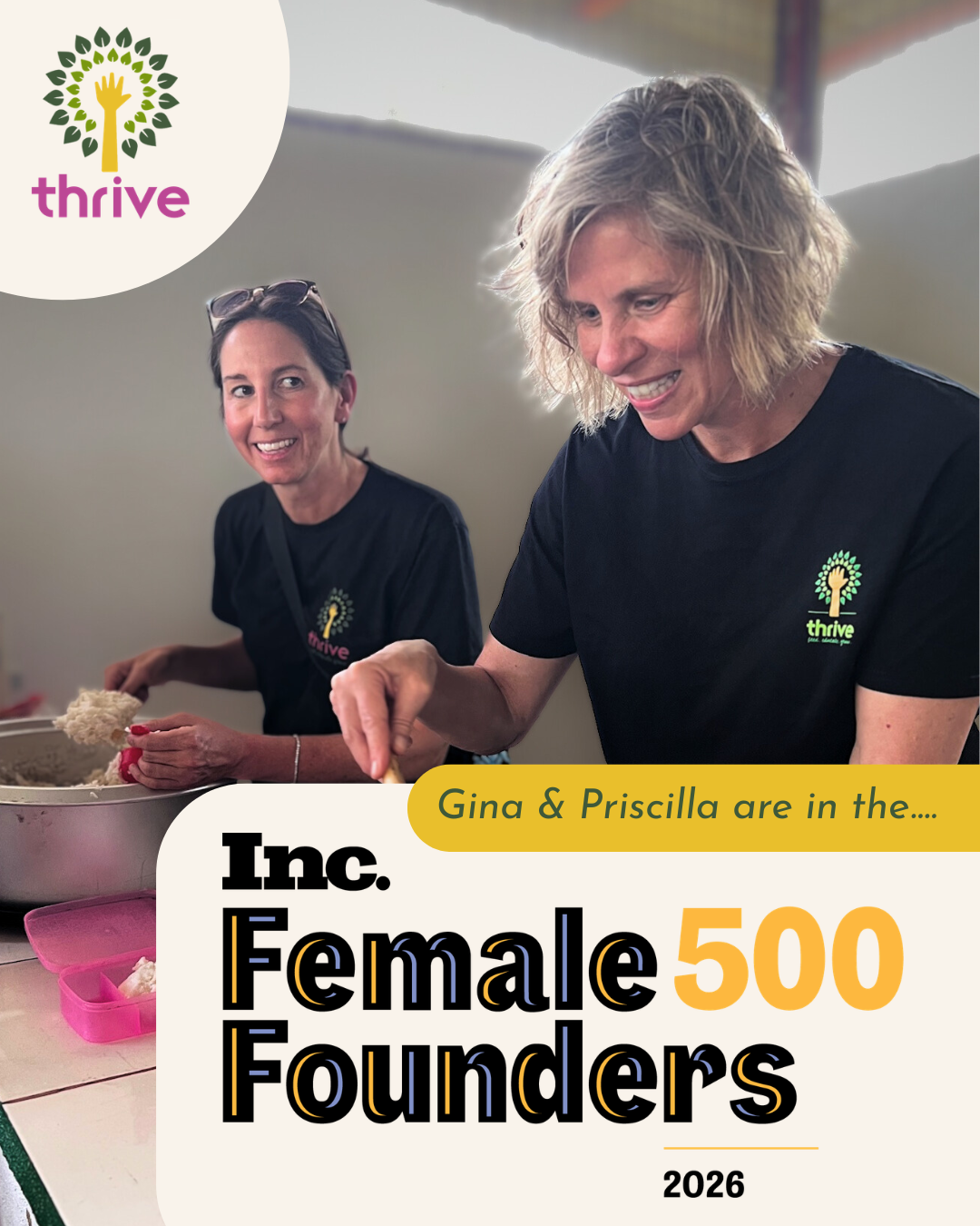 Thrive Global brings healthy lunches to students in other countries